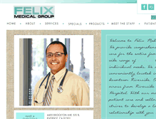 Tablet Screenshot of felixmedicalgroup.com